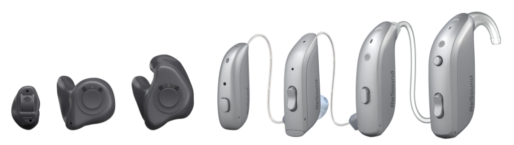 ReSound hearing aids family lineup