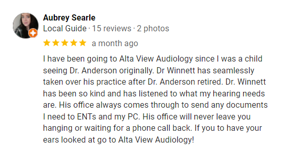 Review from Aubrey Searle