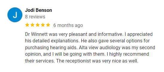 Review from Jodi Benson